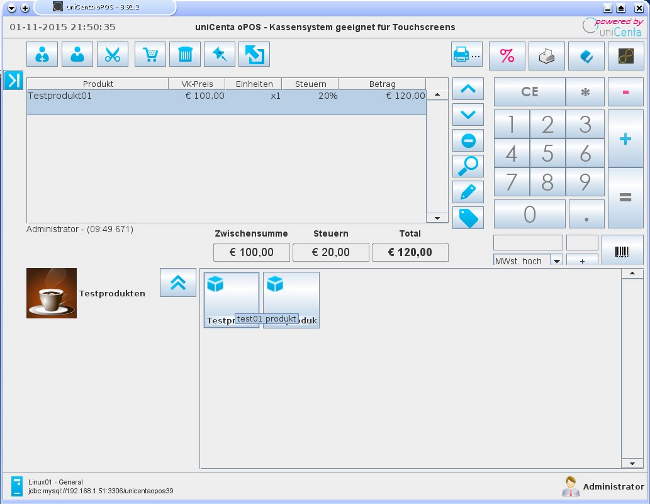 Verkaufsseite Verkaufsseite
